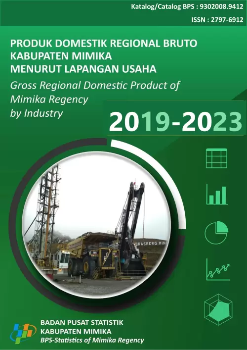 Produk Domestik Regional Bruto Kabupaten Mimika Menurut Lapangan Usaha 2019-2023